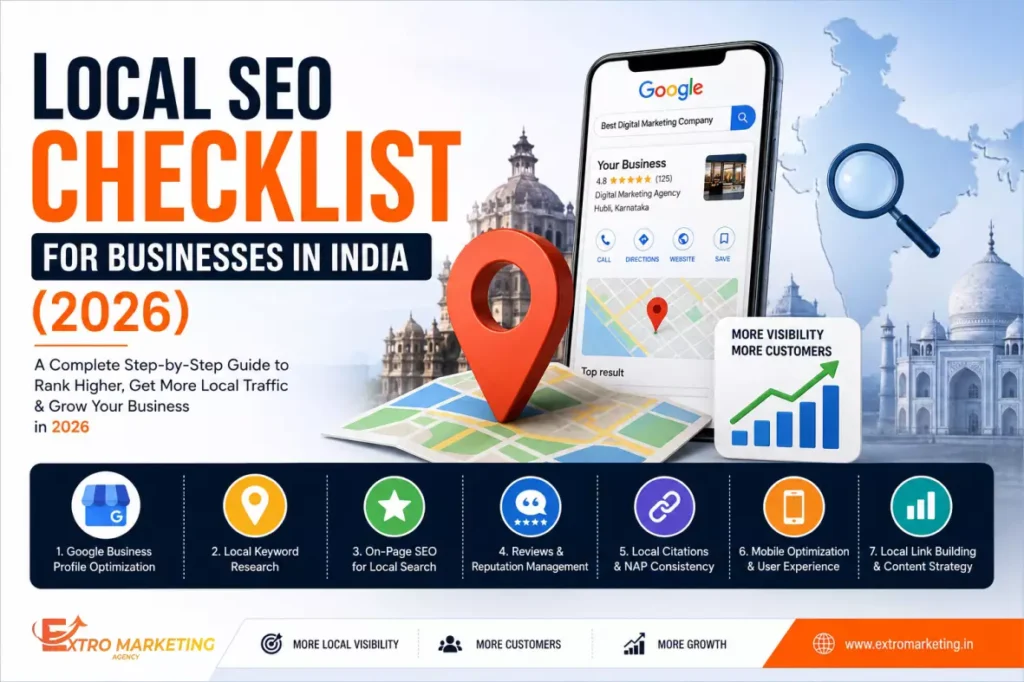 local SEO checklist for Indian Businesses